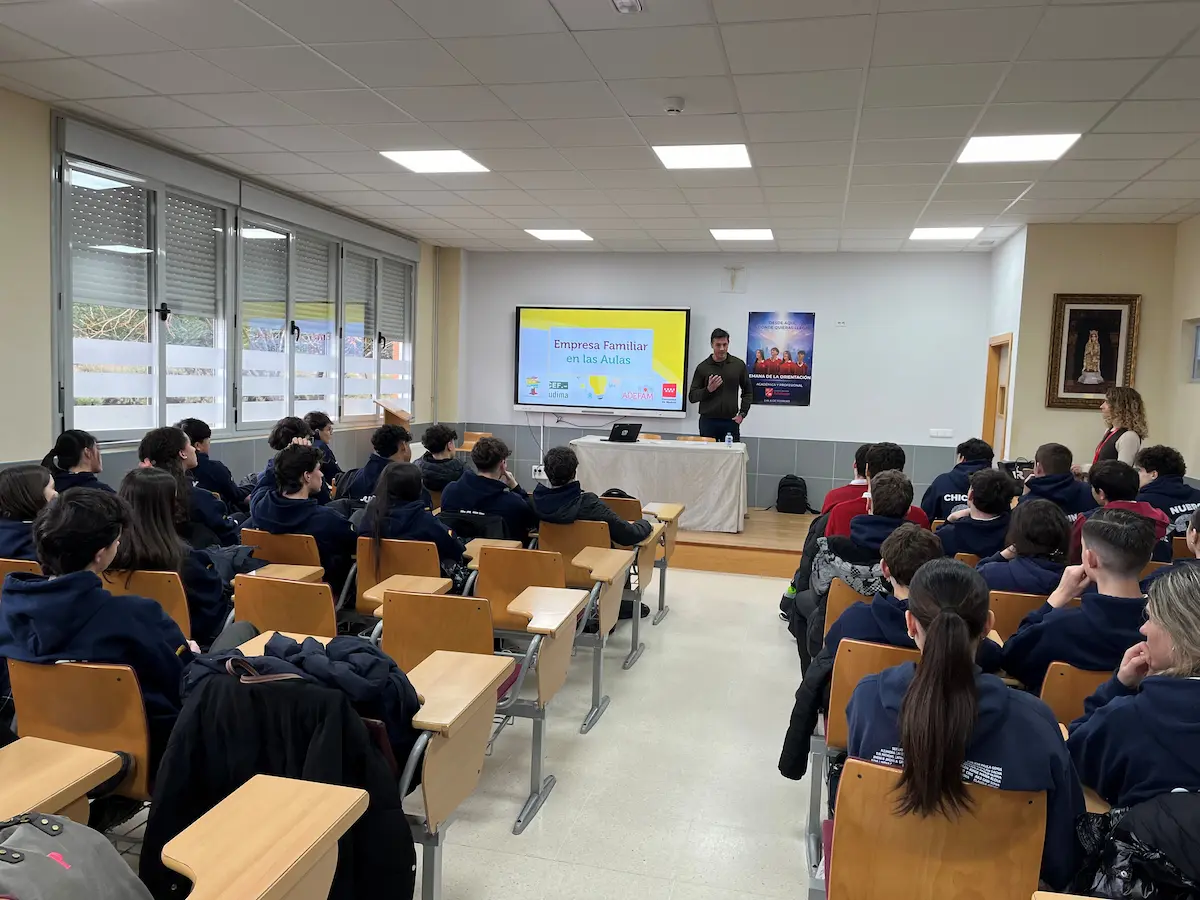 GEE participa por primera vez en el programa Empresa Familiar en las Aulas