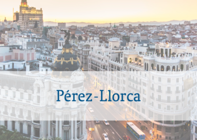 Renovado el acuerdo de colaboración entre ADEFAM y Pérez-Llorca
